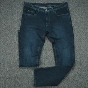 Street Steel Jeans Womens 14 Blue Oakland Motorcycle Riding Aramid Lined Stretch